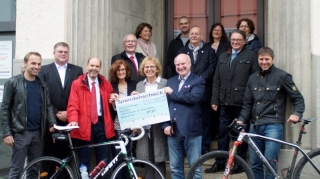 Spendenradtour: 4.000 Euro für die Lebenshilfe